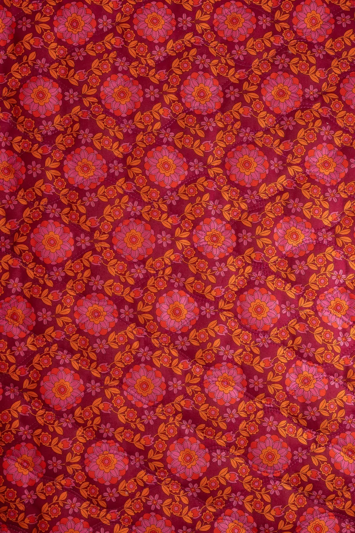 Padding acolchado estampado sangría