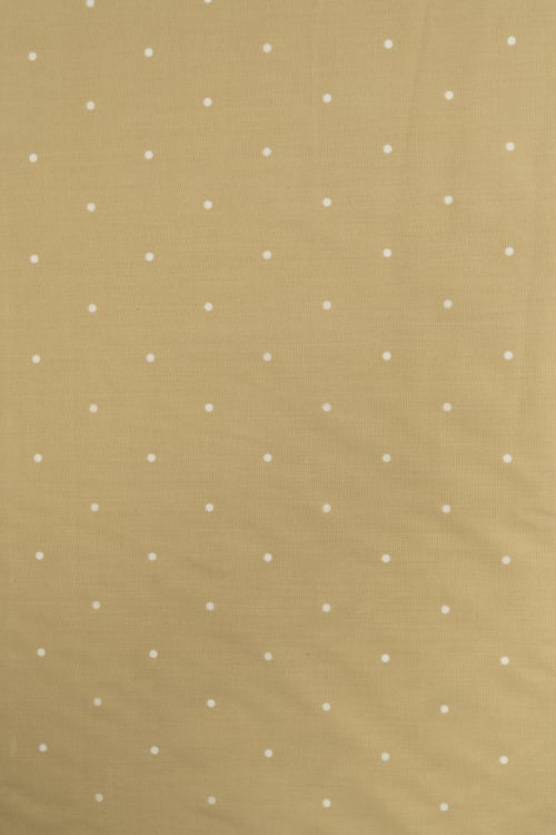 Popelin de lunares  de 5mm  color albero