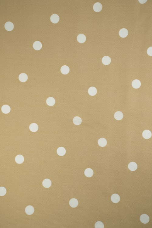 Popelin de lunares de 18mm color albero