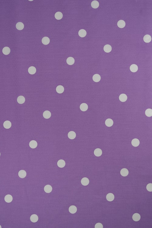 Popelin de lunares de 18mm color  lila