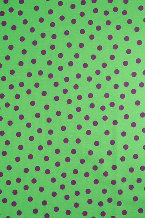 Popelin verde poison green