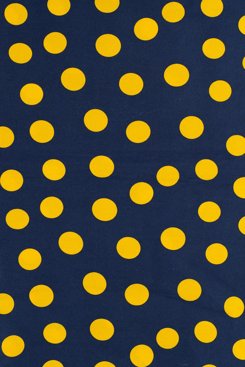 Popelin patriot blue