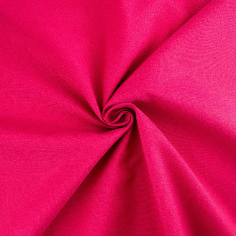 Popelín liso magenta intenso