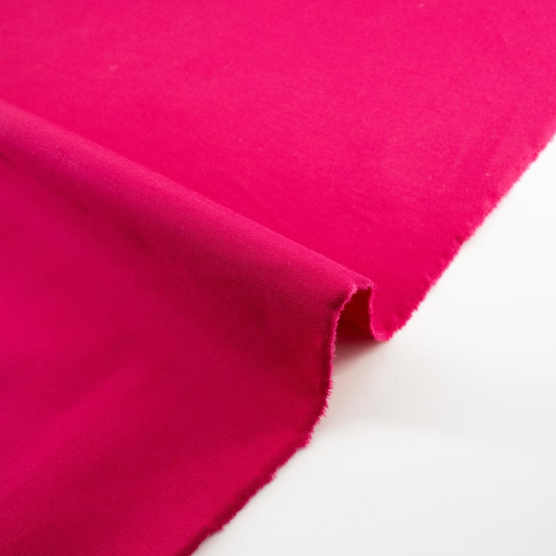 Popelín liso magenta intenso
