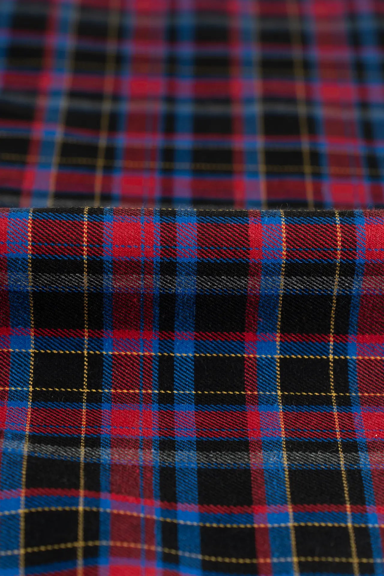 Sarga cuadros escocia algodón