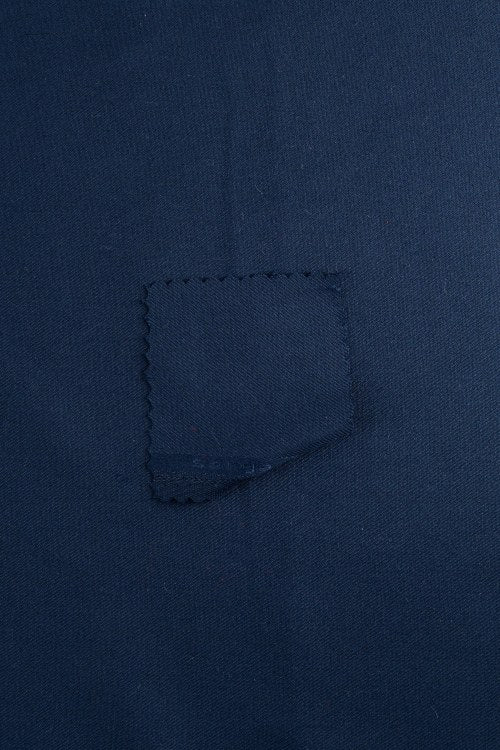 Tela color azul marino lisa