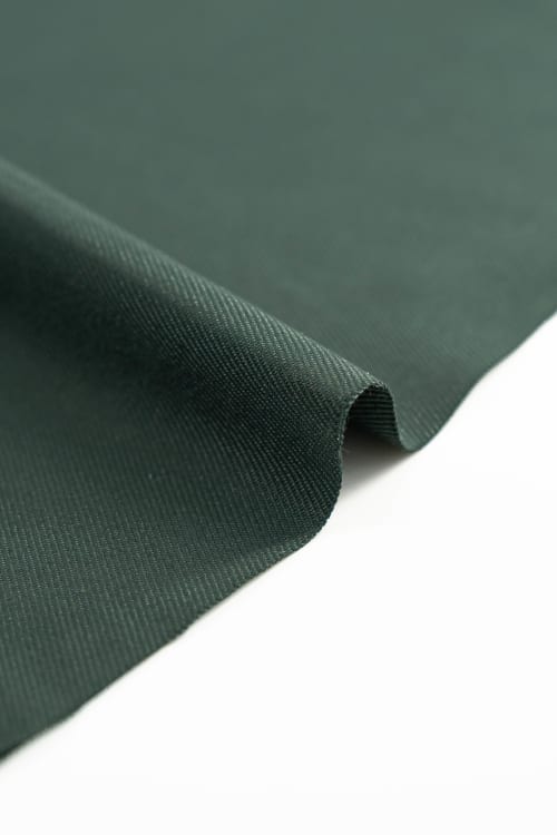 Tela color verde oliva lisa