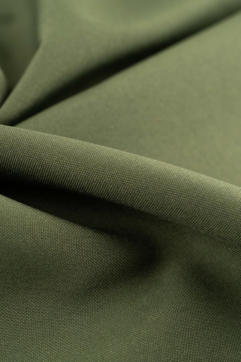 Stretch liso verde oscuro