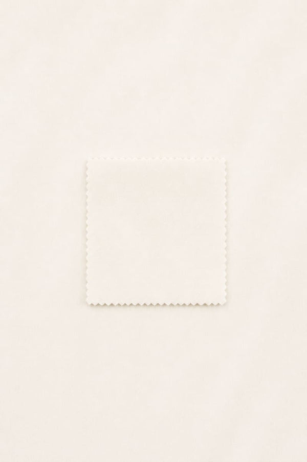 TAFETAN liso blanco roto
