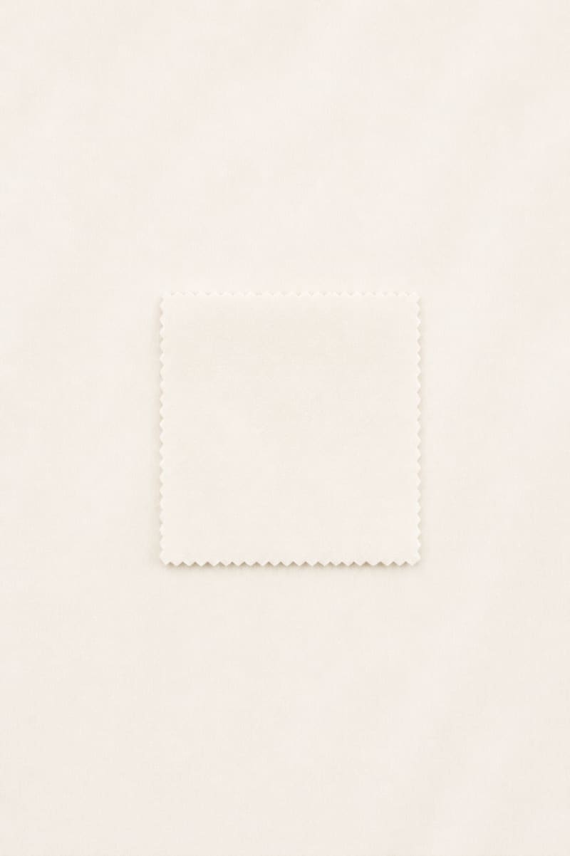 TAFETAN liso blanco roto