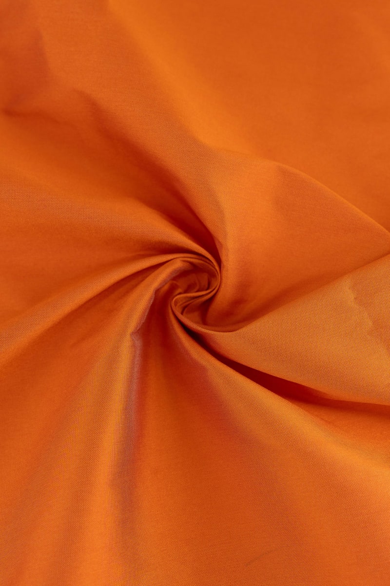 TAFETAN liso naranja