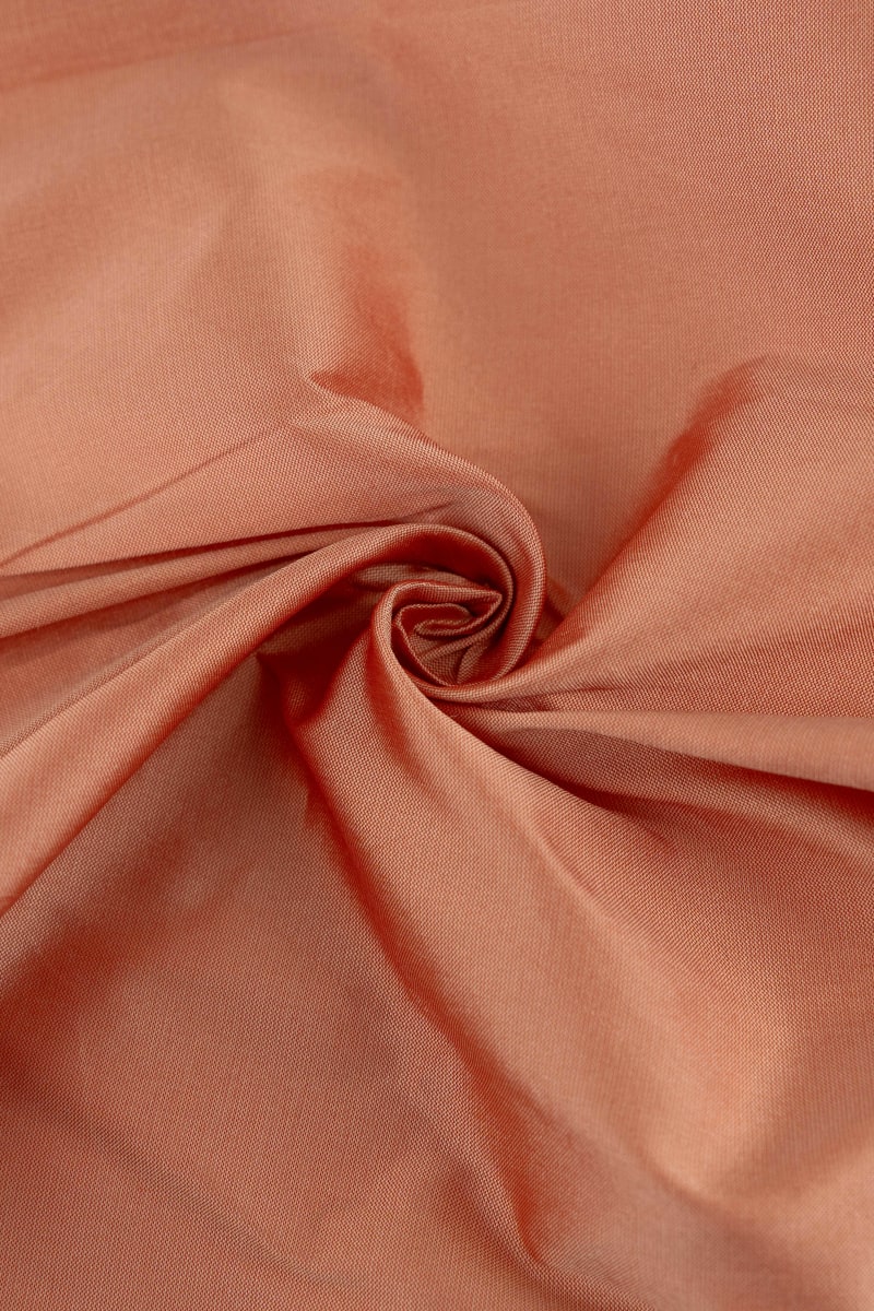 TAFETAN liso naranja coral