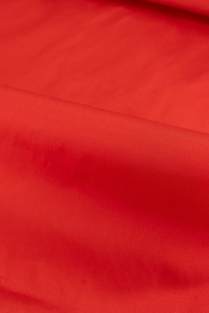 TAFETAN liso rojo