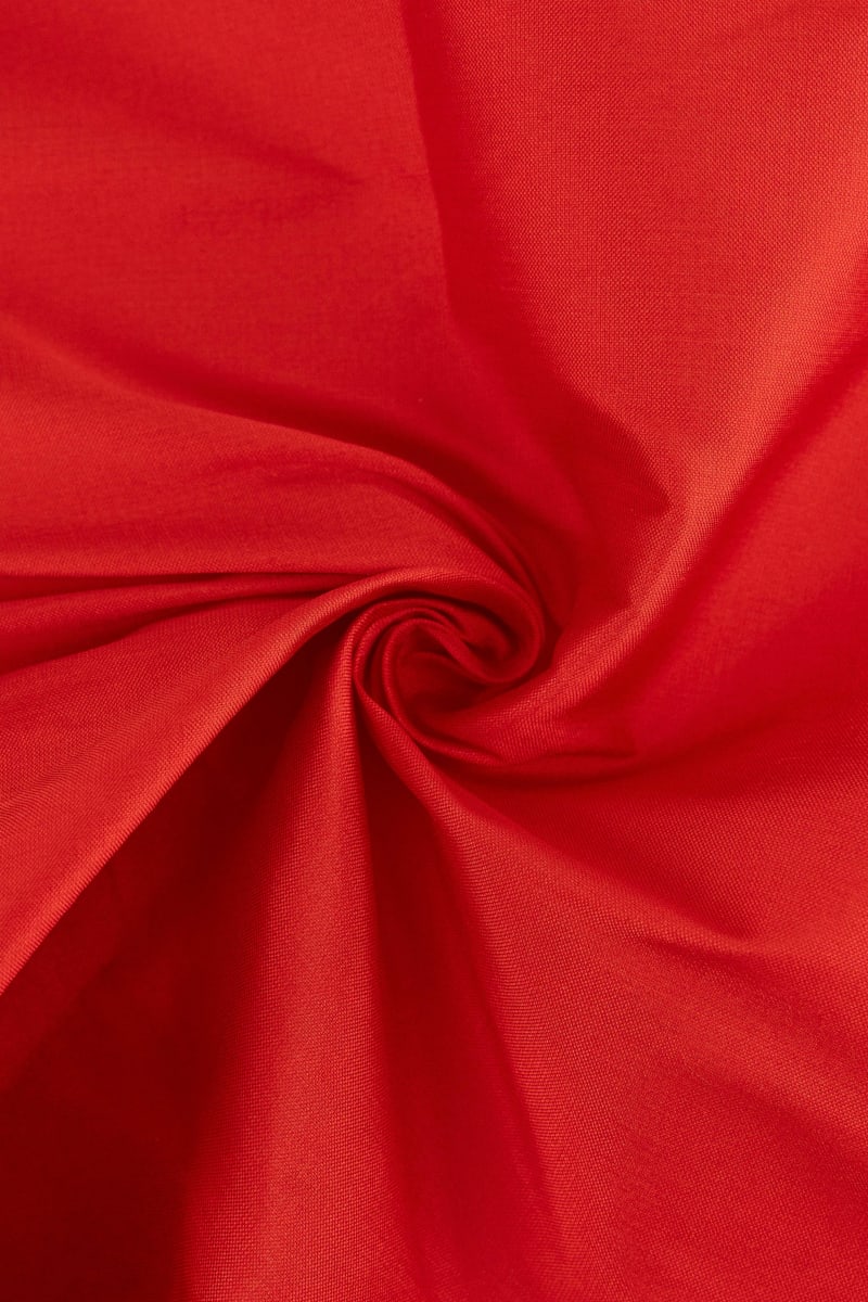TAFETAN liso rojo