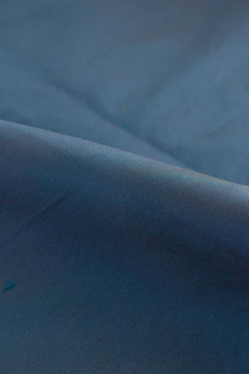 TAFETAN liso azul profundo
