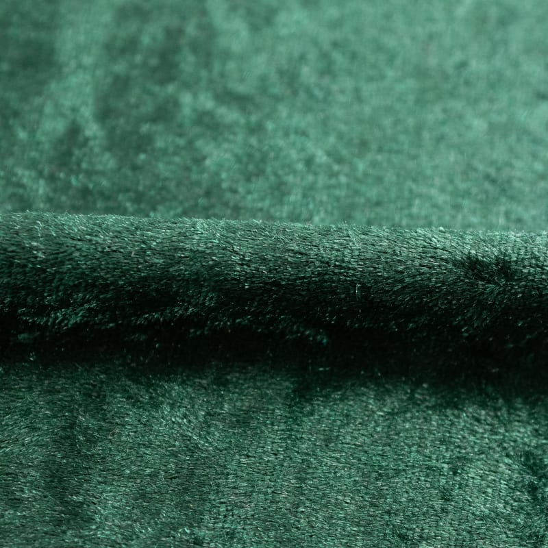 Terciopelo liso martelé verde botella