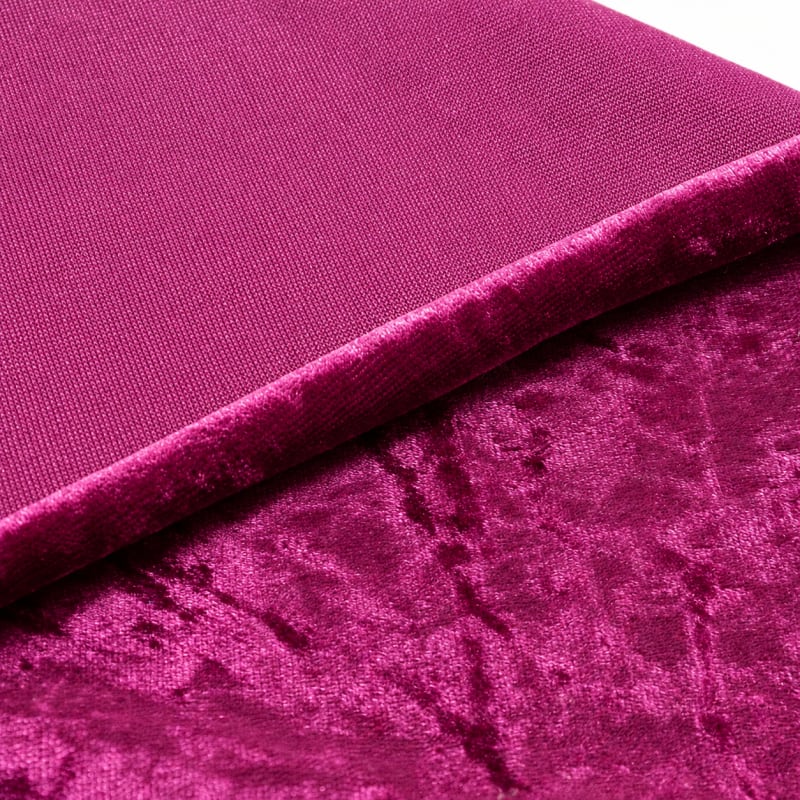 Terciopelo liso morado profundo