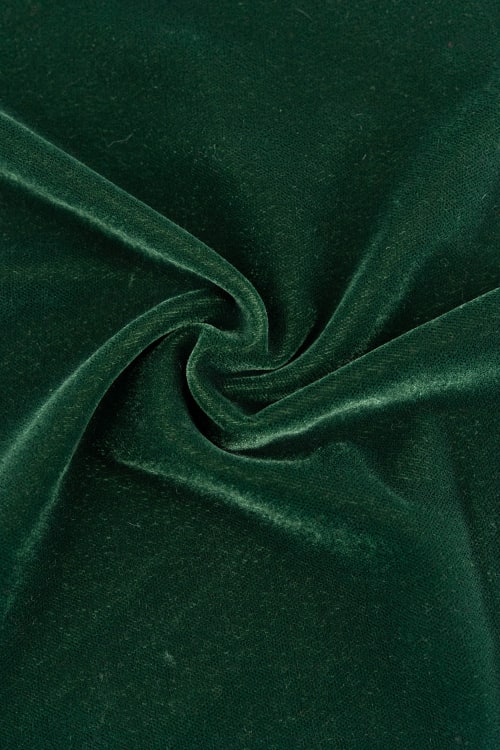Terciopelo color verde 