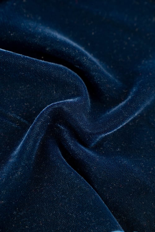 Terciopelo color azul