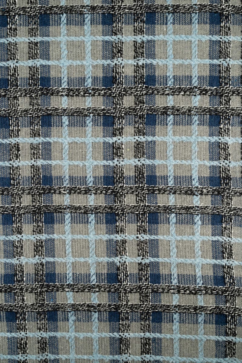 Chanel cuadros gris claro