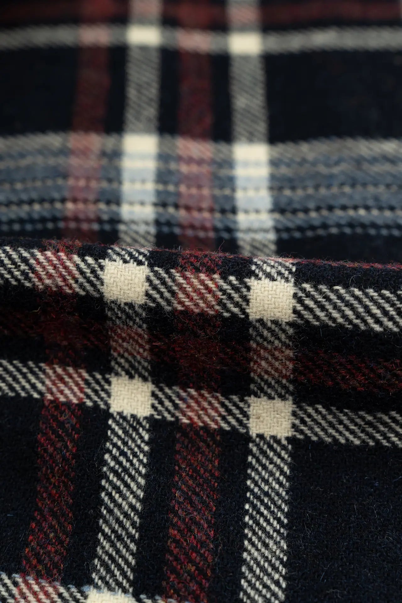 Tweed dark navy