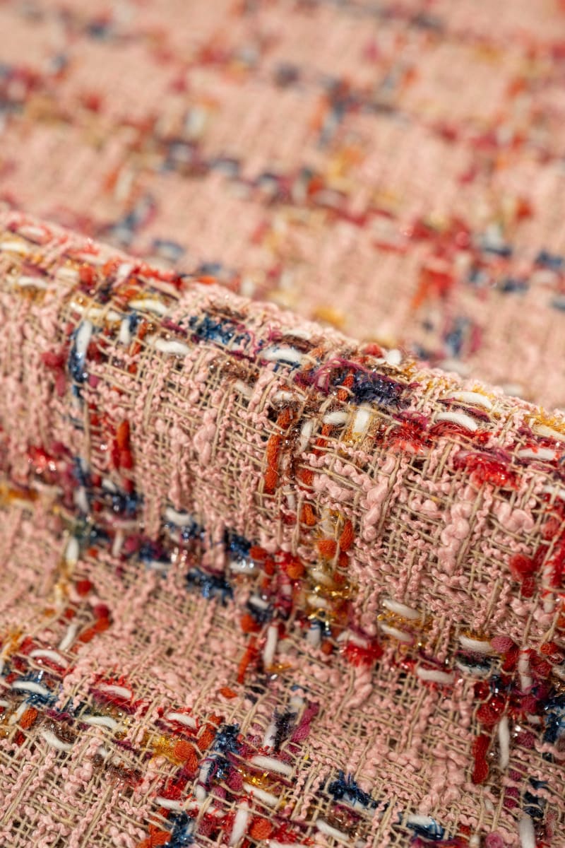 Chanel cuadros rosa maquillaje