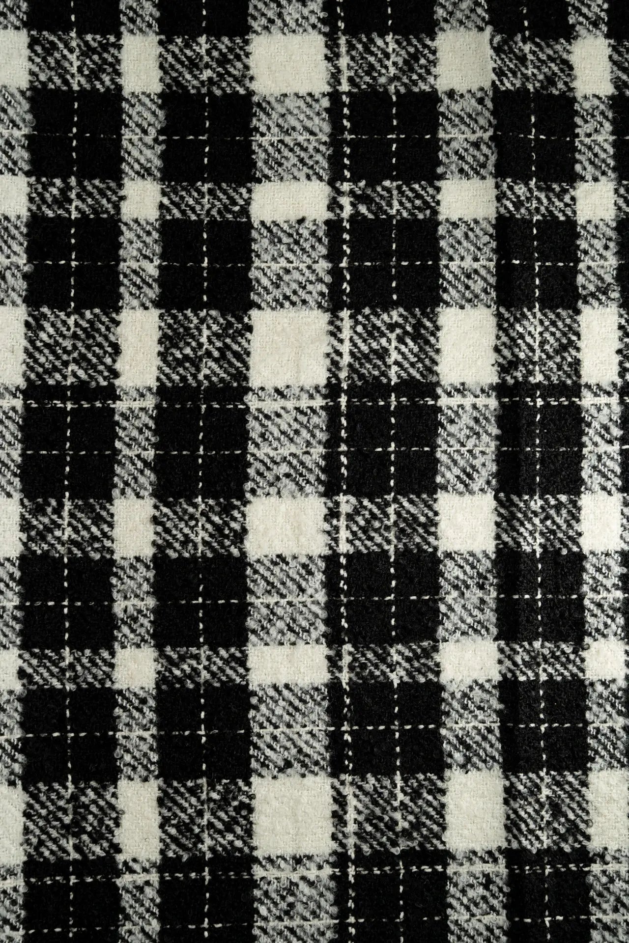 Tweed cuadros caviar