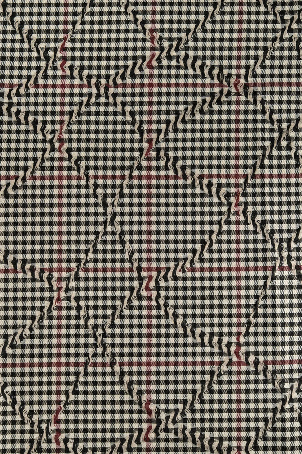 Twill cuadros rumba red