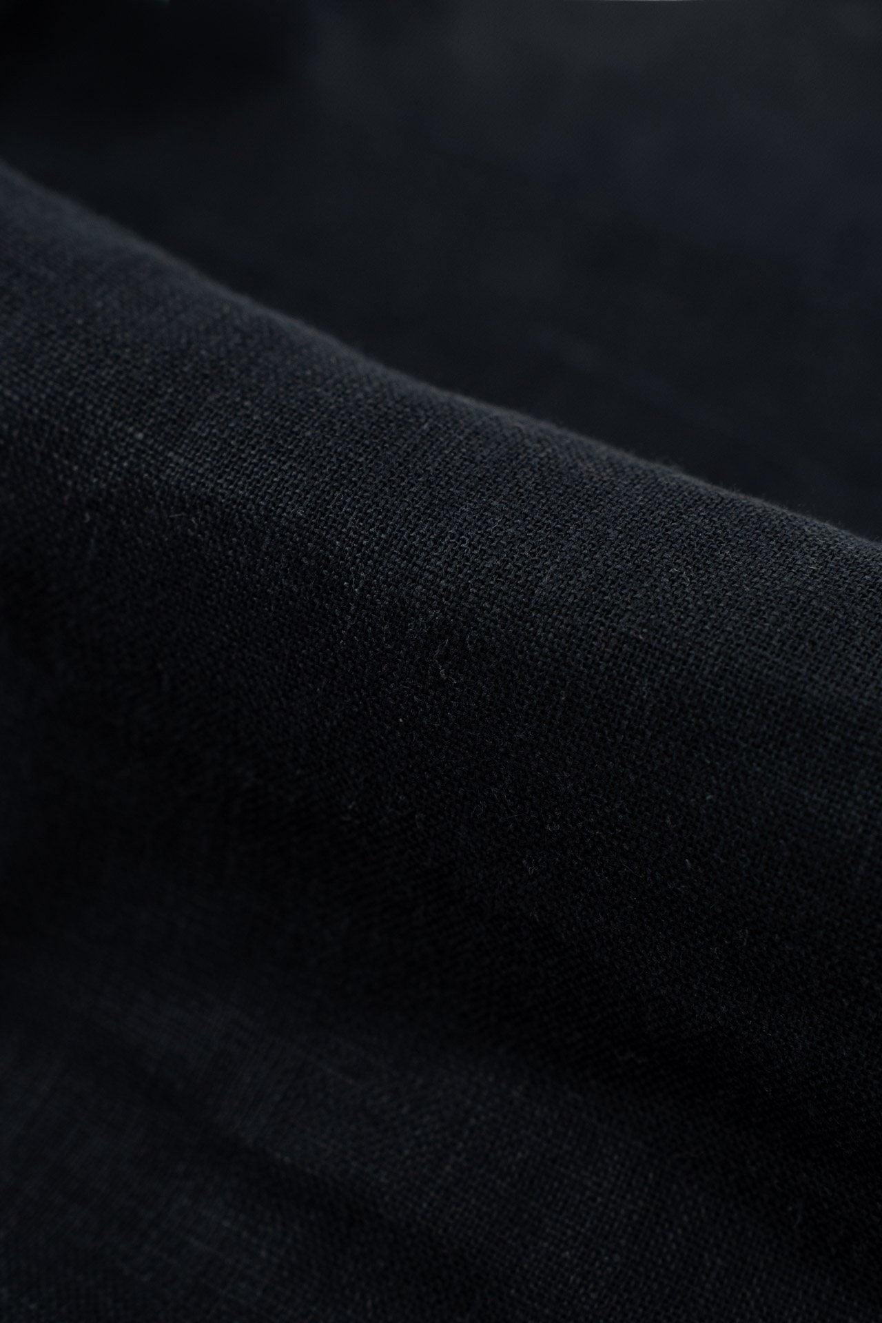 Lino benarés dark navy