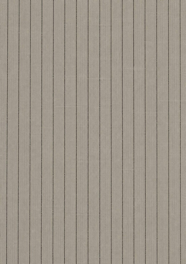 Viscosa rayas gris plateado