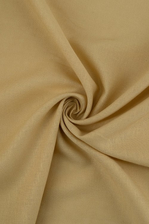 Viscosa lino color amarillo pastel