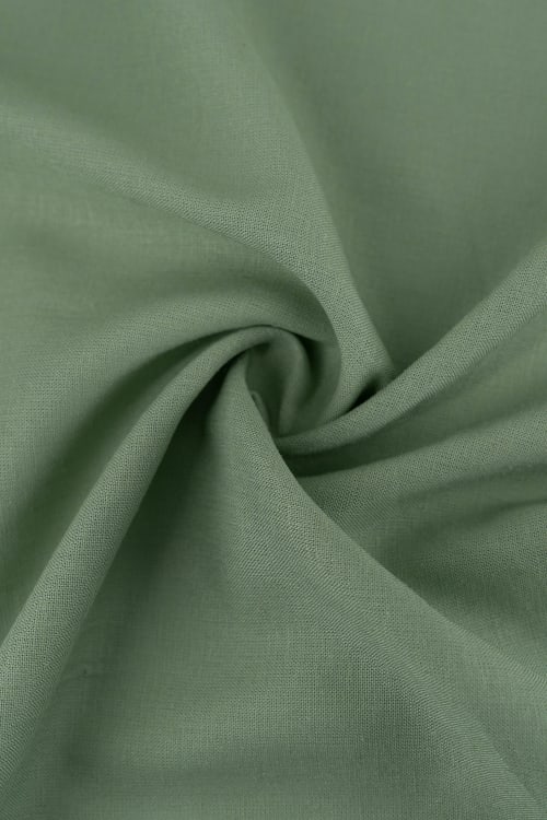 Viscosa lino color verde pastel
