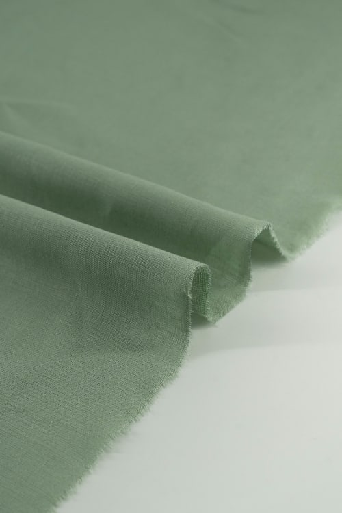 Viscosa lino color verde pastel
