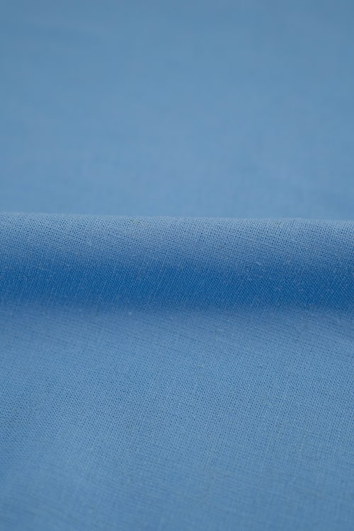 Viscosa lino color azul pastel