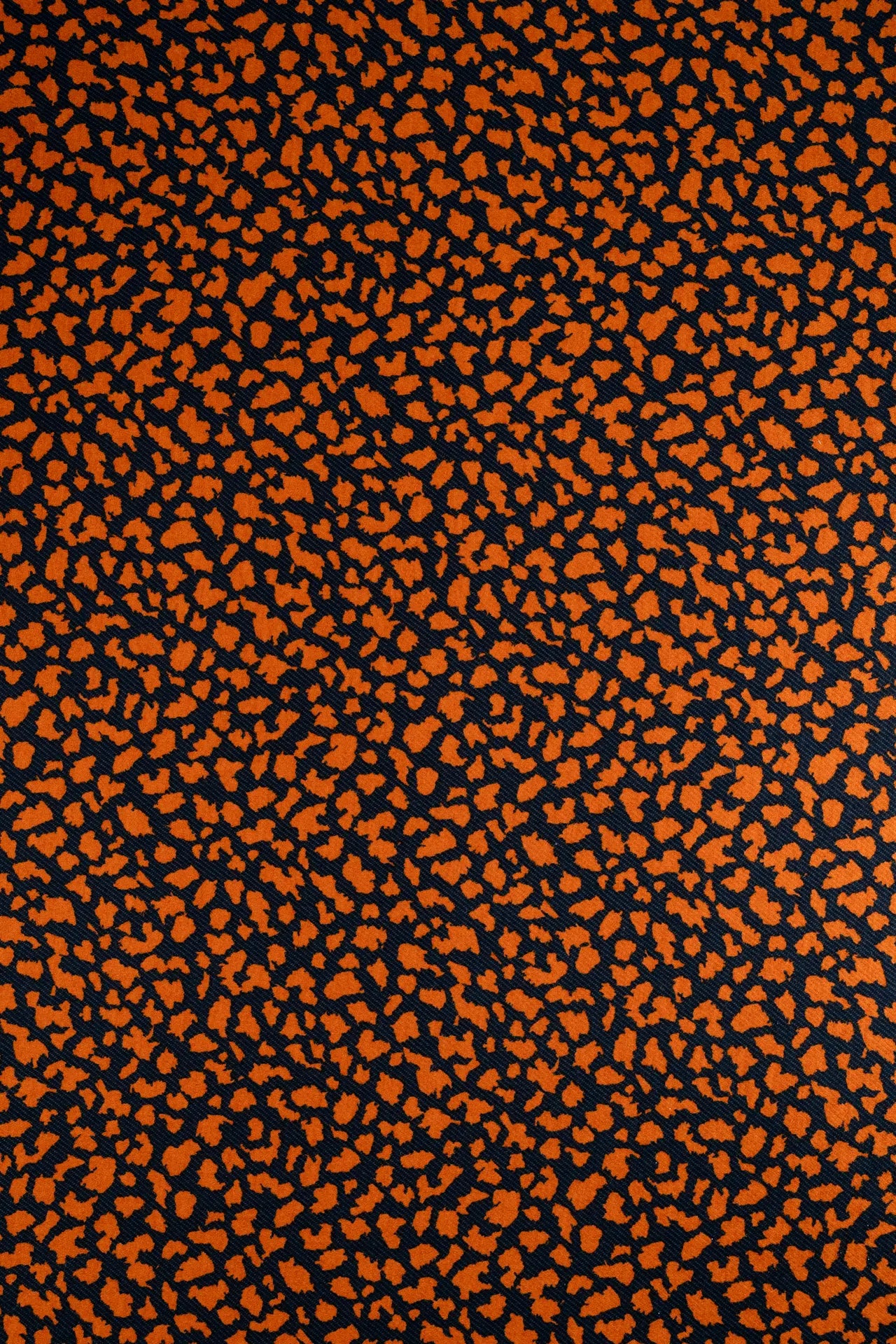 Viscosa leopardo naranja