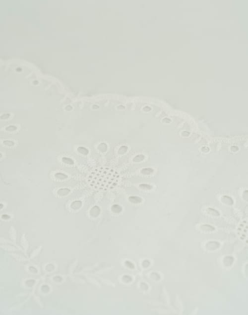 Perforado algodon blanco jara 