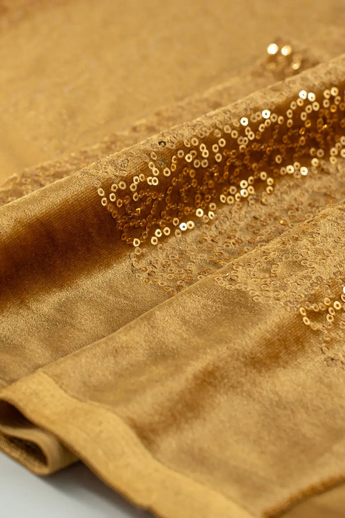 Lentejuela mirage pale gold