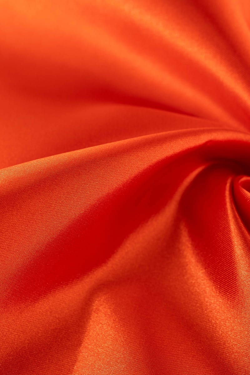 Raso liso naranja