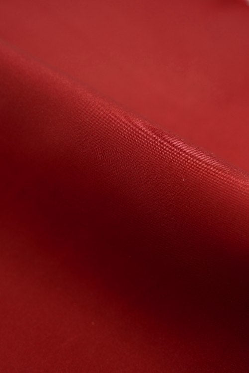 Raso color rojo liso