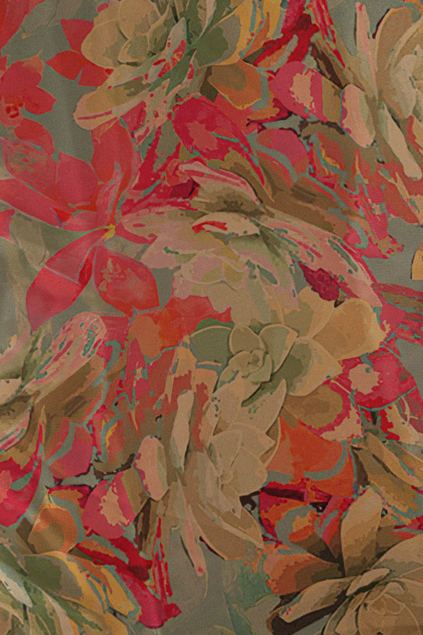 RASO FLORES 2 FUCHSIA ROSE