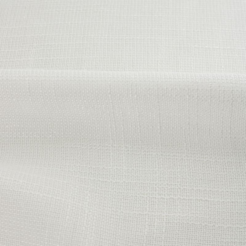 Visillo/Hopsack liso blanco neutro