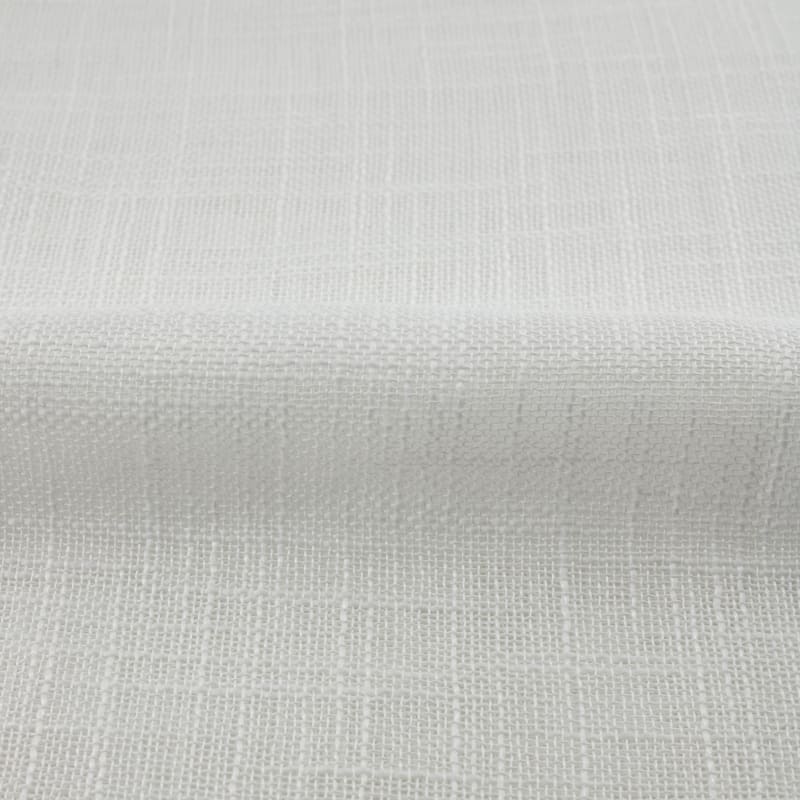Visillo/Hopsack liso blanco neutro
