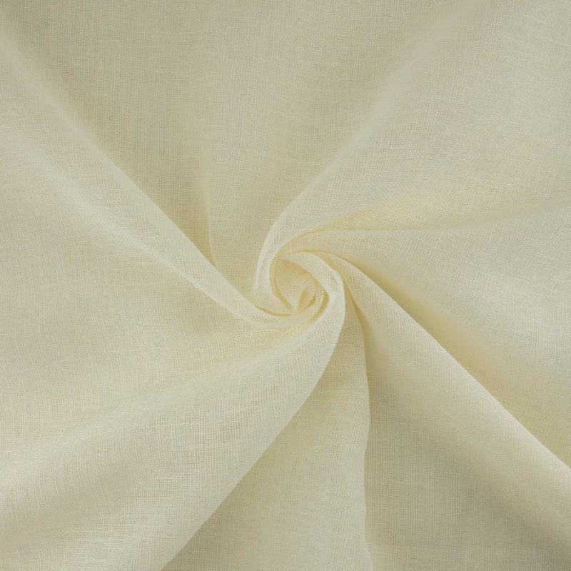 Visillo/Hopsack liso blanco roto