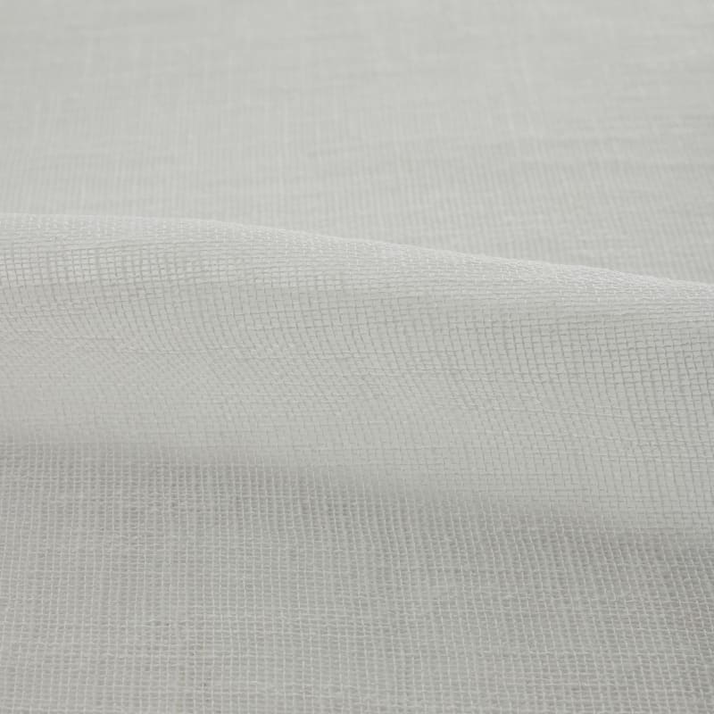 Visillo/Hopsack liso blanco neutro