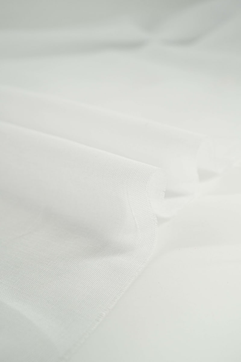 VISILLO/HOPSACK viscosa con lino liso blanco neutro