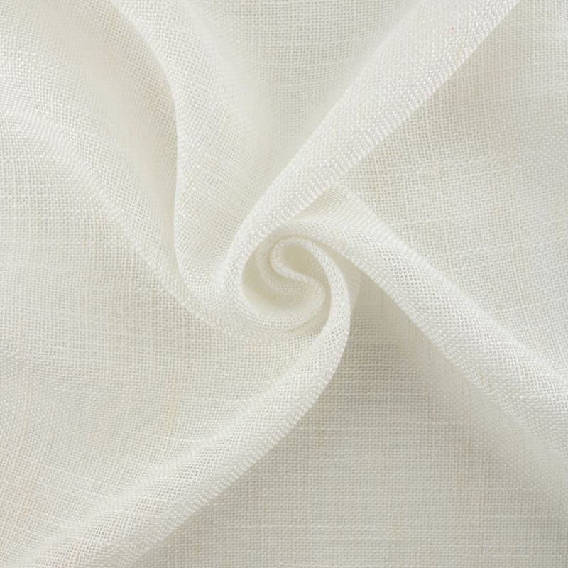 Burlap/Visillo liso blanco