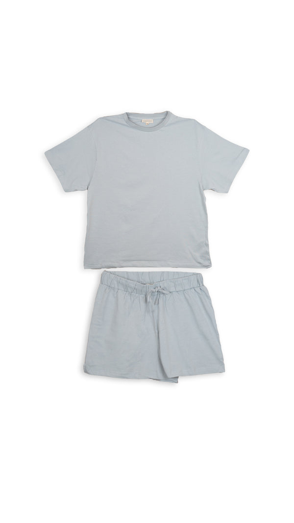 Pijama mujer corto de algodón - Jersey