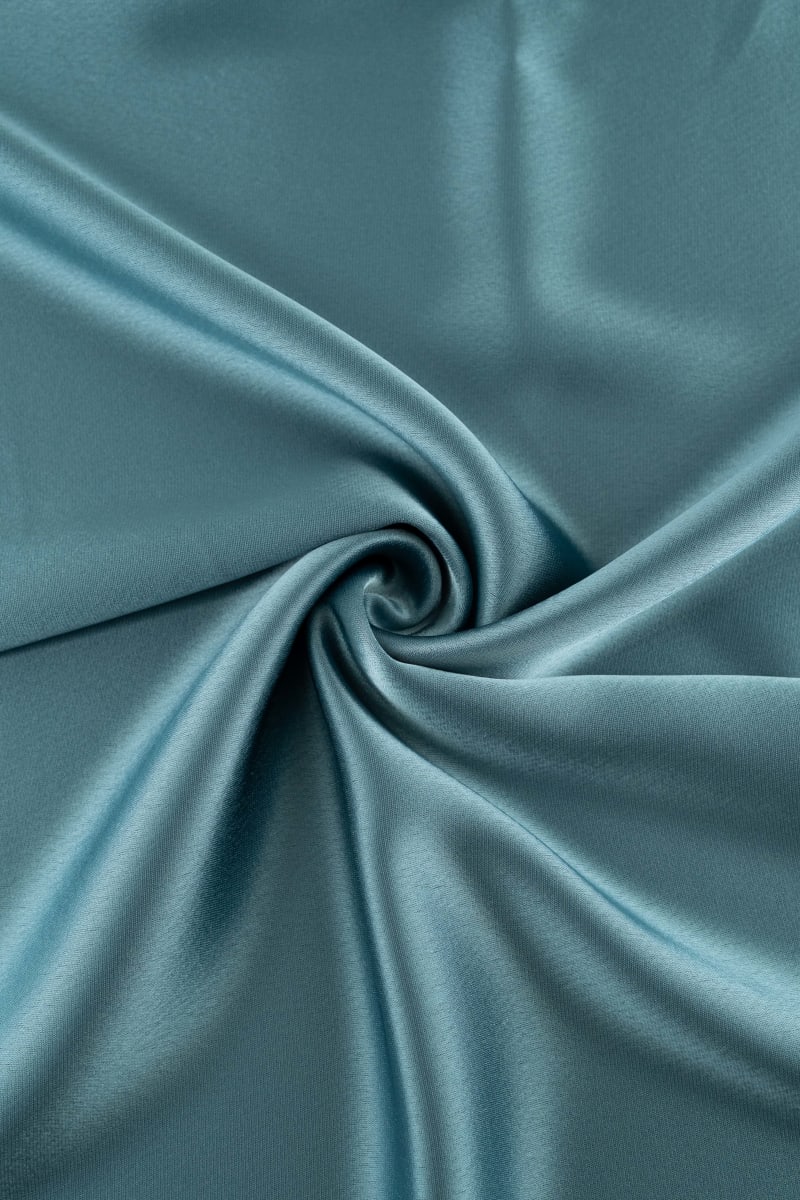 Triacetato liso azul ártico