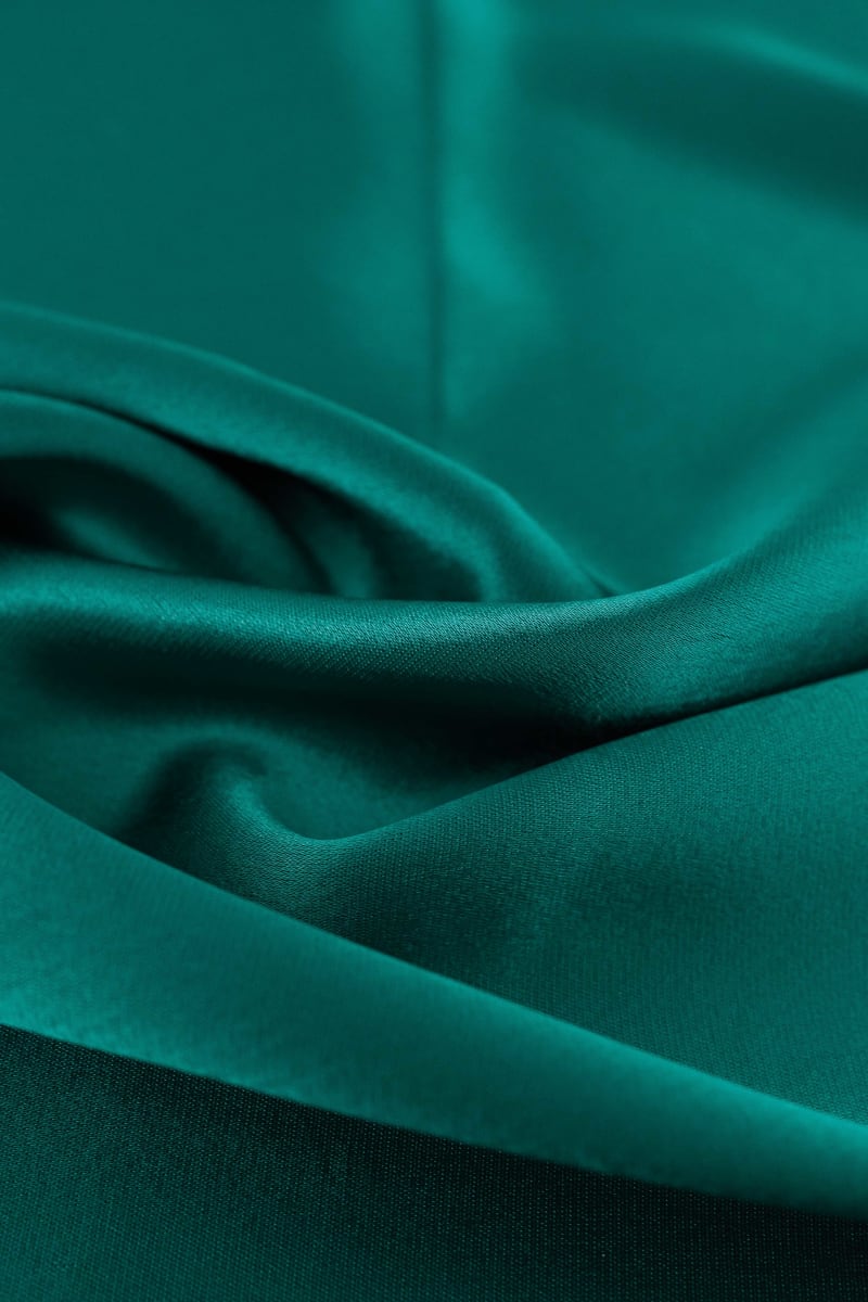 Triacetato liso verde intenso