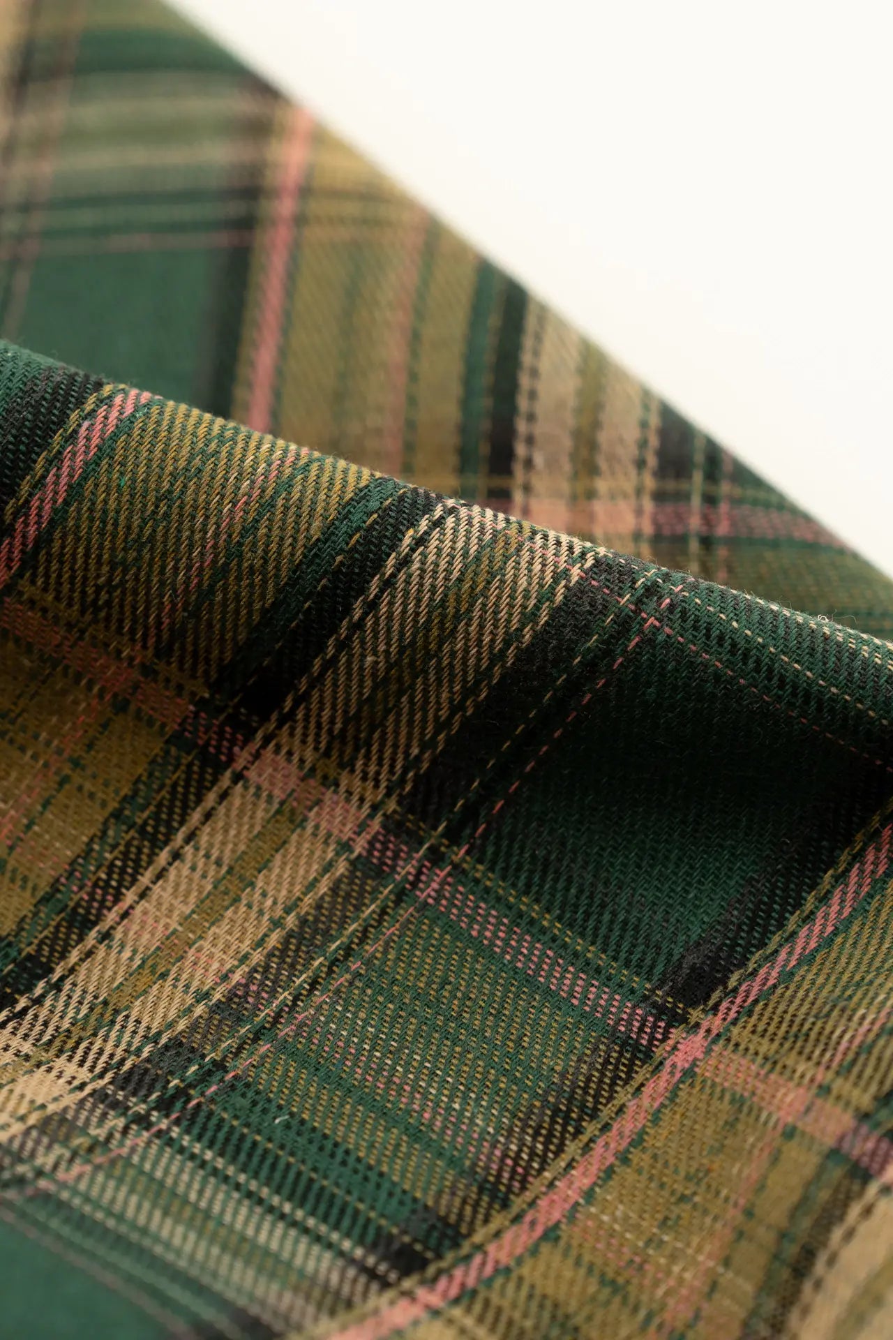 Villela cuadro verde posy green